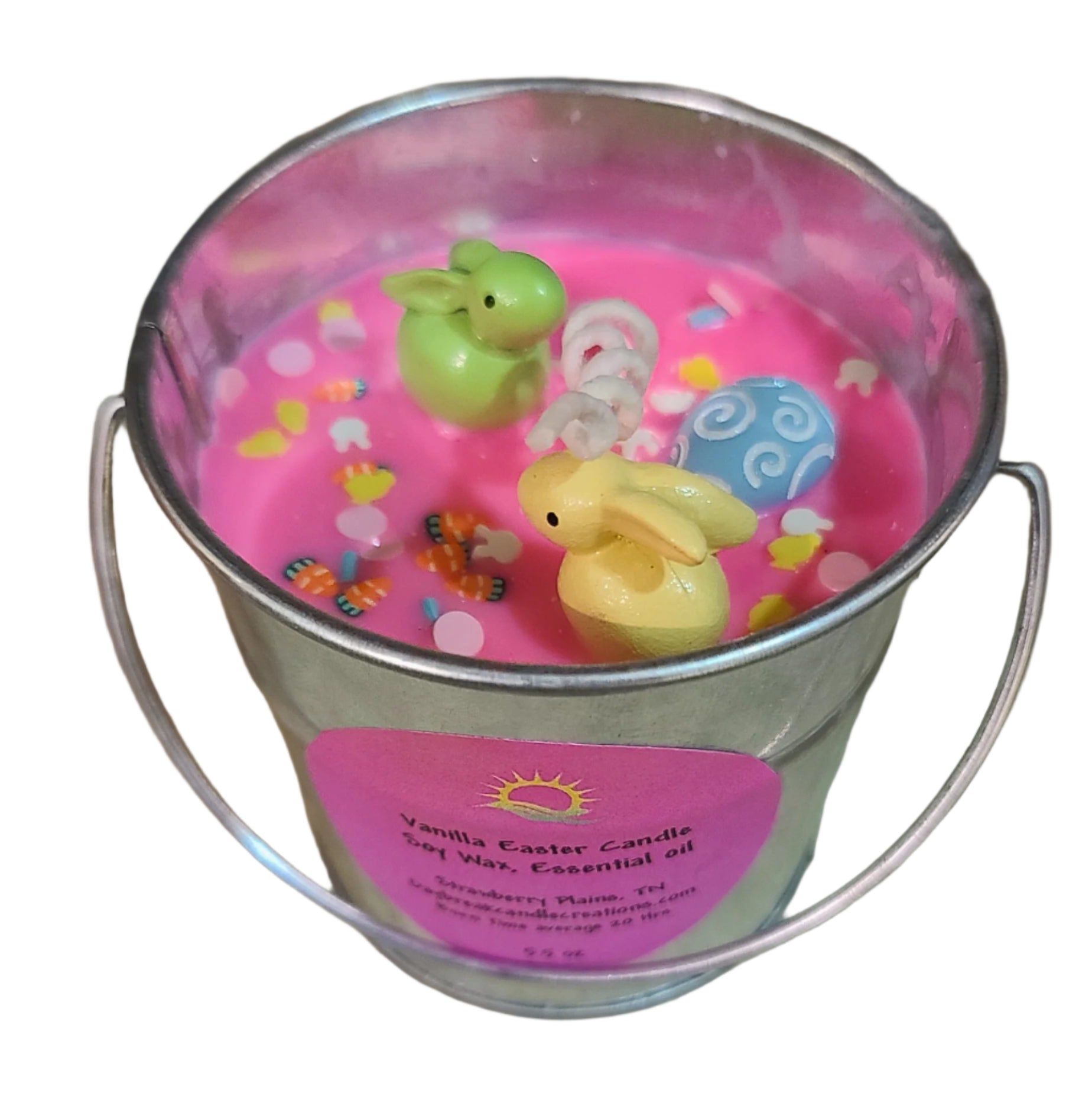 Easter Bucket Candles
